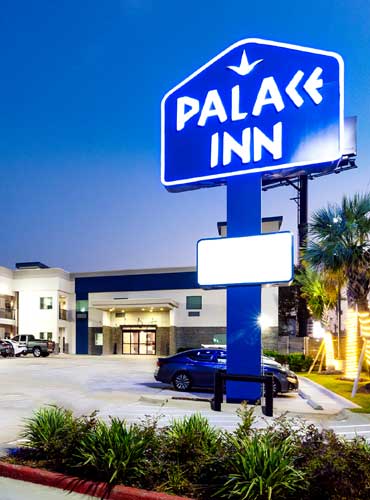 Free WiFi Palace Inn Blue Humble Hotel Motels